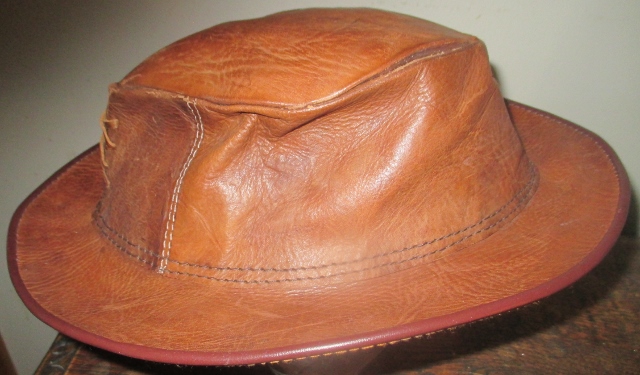 xxM1095M Fantastic gentlemans hat in leather